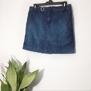 Denim Pleated Skort Size 4P